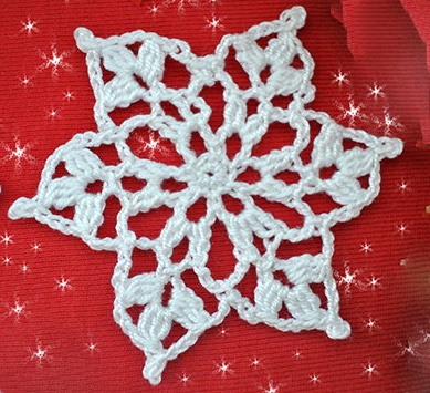 crochet snowflake